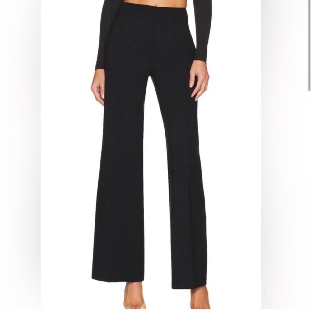 NEW Spanx The Perfect Pant Wide Leg pants in black Large